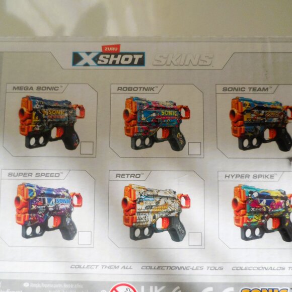 The Sonic Hedgehog - X-shot- NEW - Picture 3 of 3